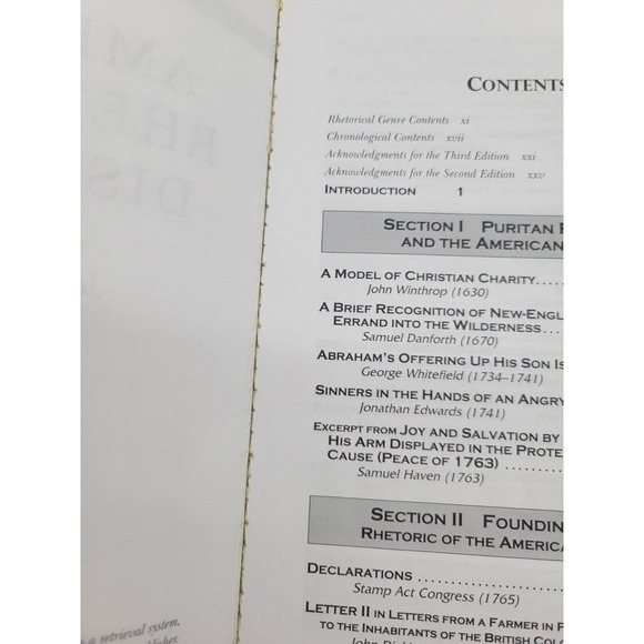 American Rhetorical Discourse, 3rd Edition Reid, Ronald F. Acceptable PB Book - Picture 11 of 14